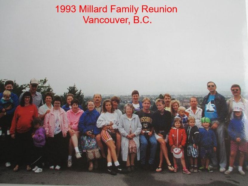 1993 PR Millard Family Reunion